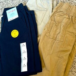 3 pairs kahki joggers